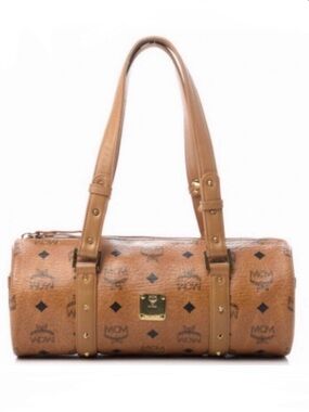 RARE HP mcm cognac papillon bag purse sale
